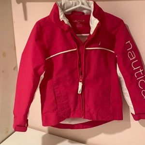 Nautica nylon jacket with hidden hood
